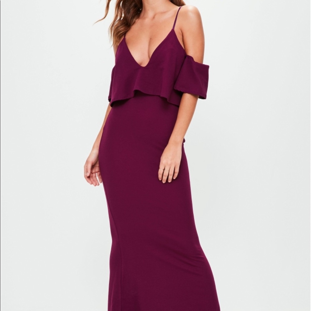 Strappy fishtail maxi dress!